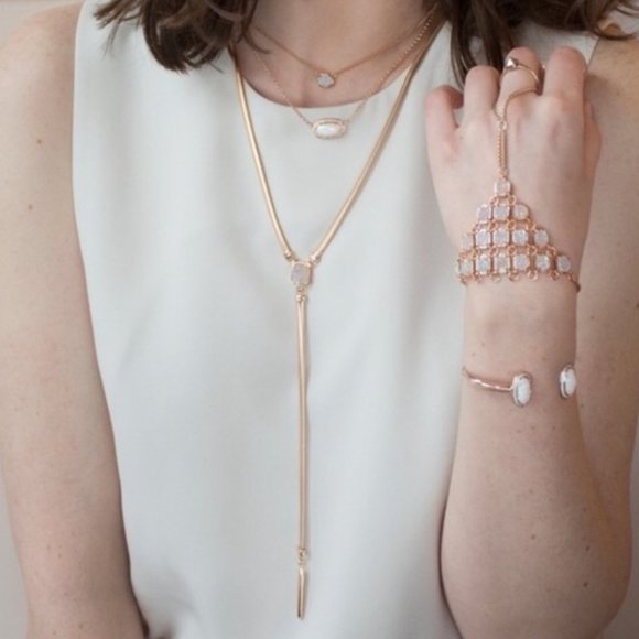 Kendra Scott Starla Y Necklace* - Picture 5 of 6